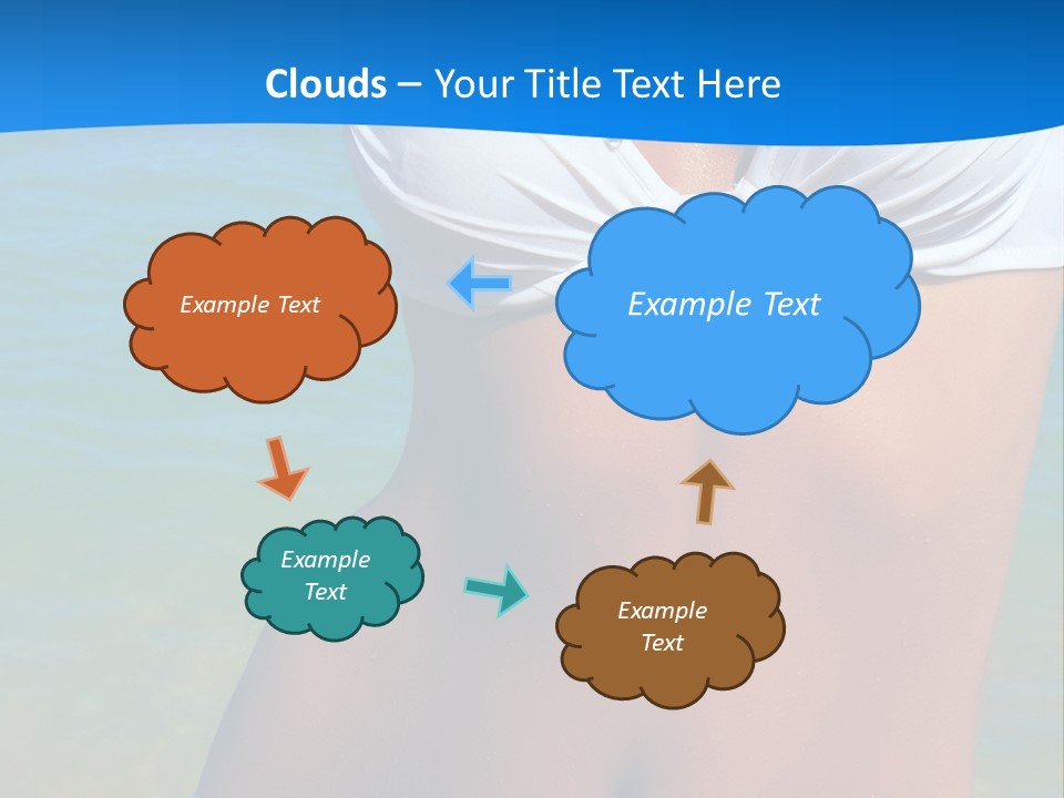 Sensual Hat Beautiful PowerPoint Template