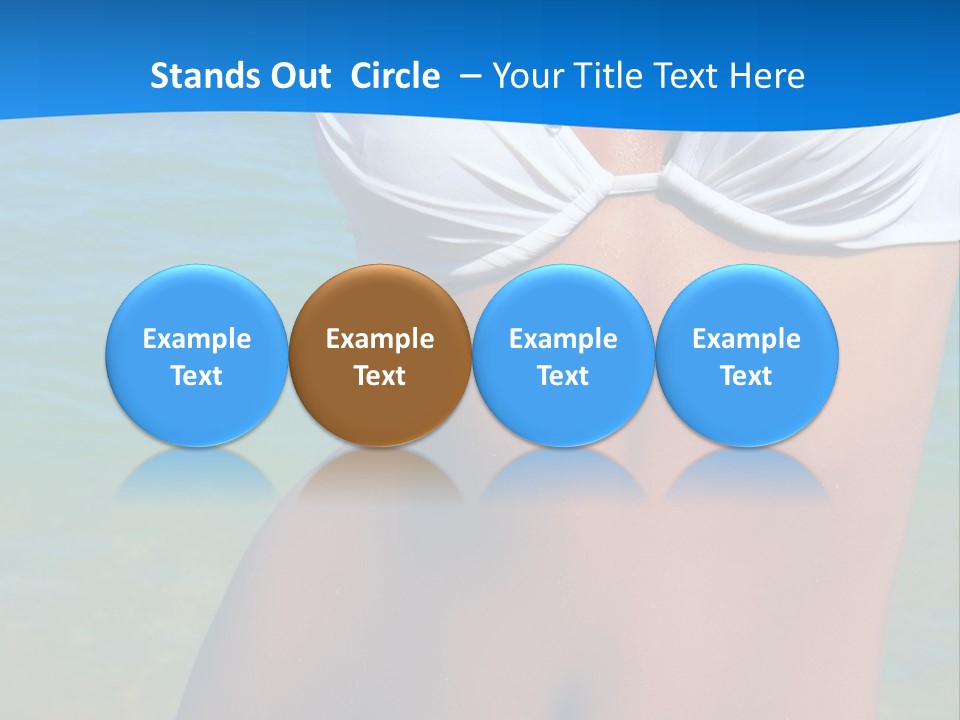 Sensual Hat Beautiful PowerPoint Template