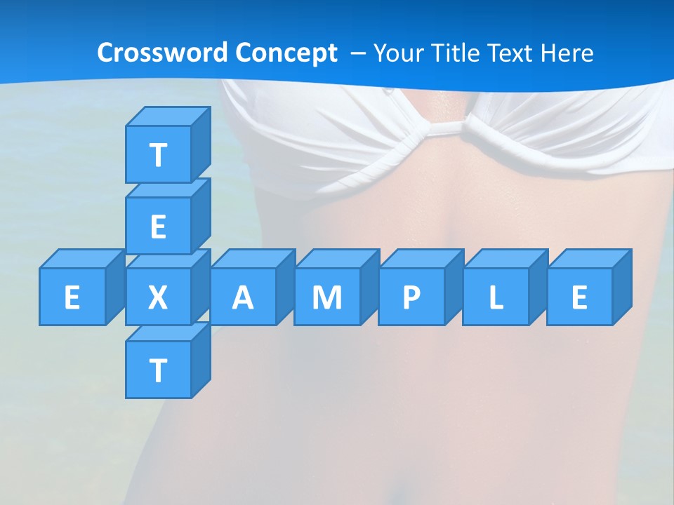 Sensual Hat Beautiful PowerPoint Template