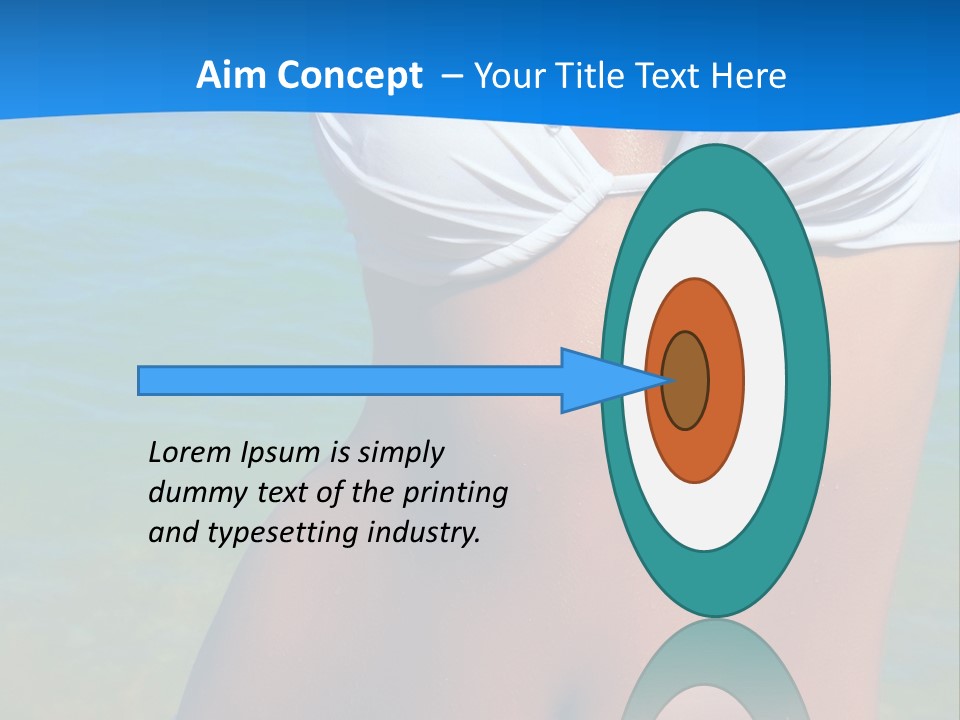 Sensual Hat Beautiful PowerPoint Template