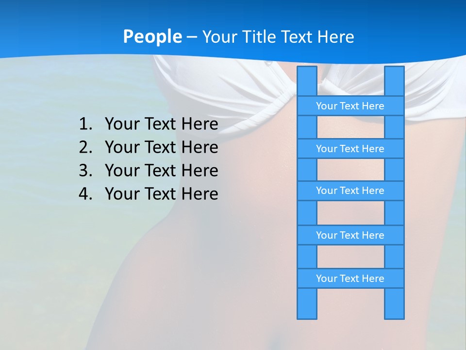 Sensual Hat Beautiful PowerPoint Template