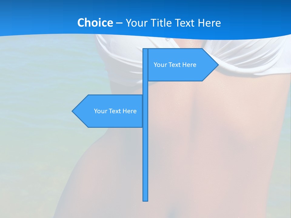 Sensual Hat Beautiful PowerPoint Template