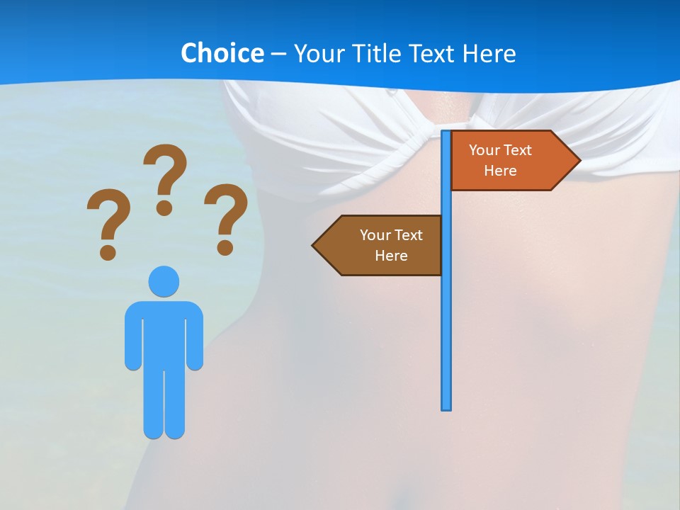 Sensual Hat Beautiful PowerPoint Template