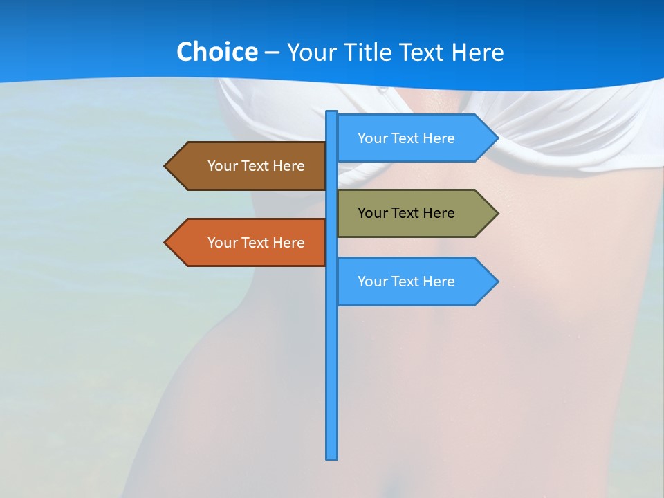 Sensual Hat Beautiful PowerPoint Template