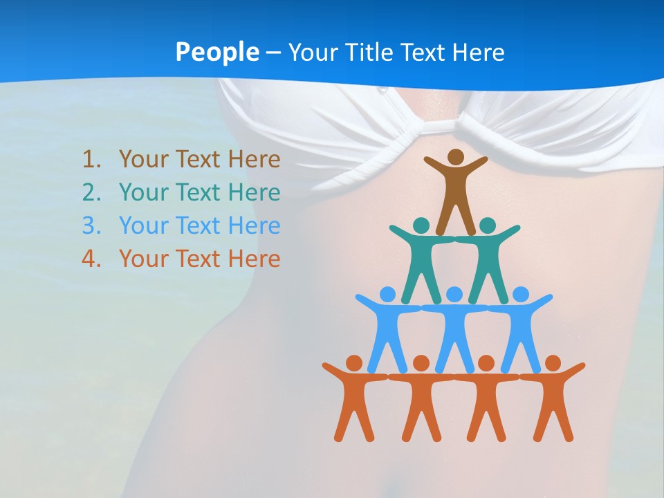 Sensual Hat Beautiful PowerPoint Template