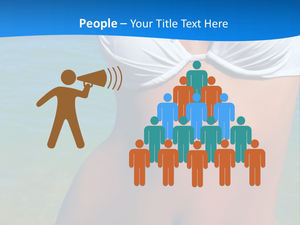 Sensual Hat Beautiful PowerPoint Template