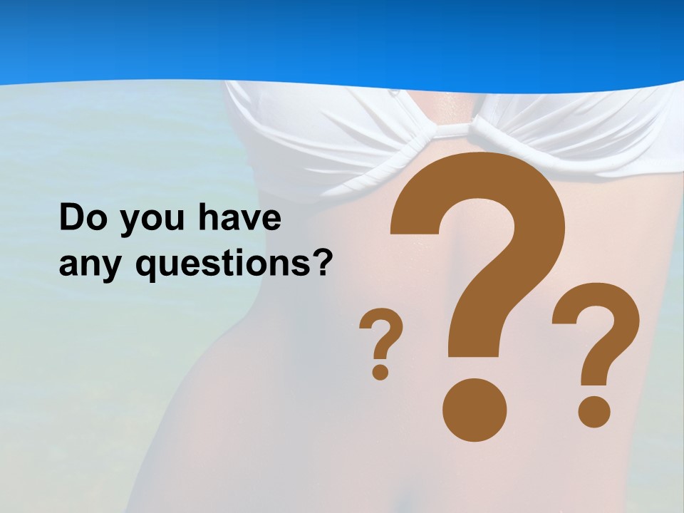 Sensual Hat Beautiful PowerPoint Template