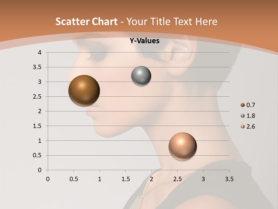 Portrait Short Smiling PowerPoint Template