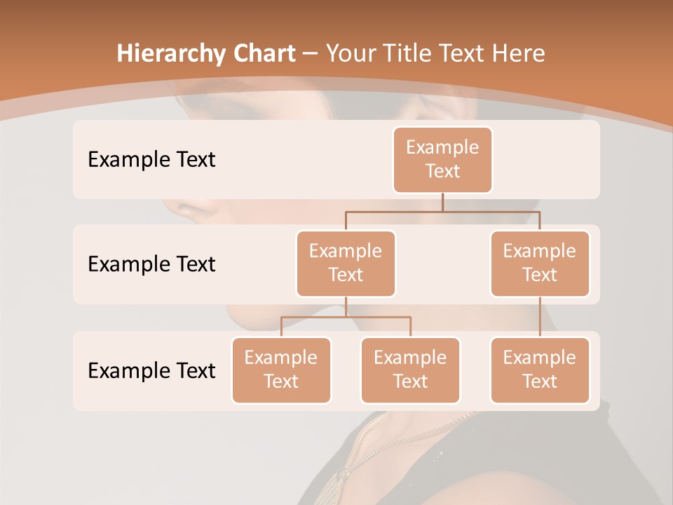 Portrait Short Smiling PowerPoint Template