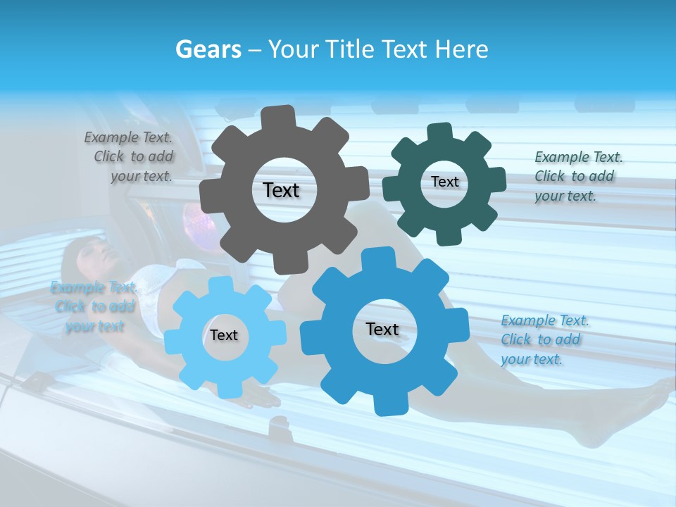 Treatment Care Black PowerPoint Template