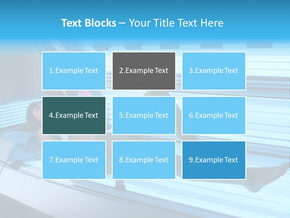 Treatment Care Black PowerPoint Template