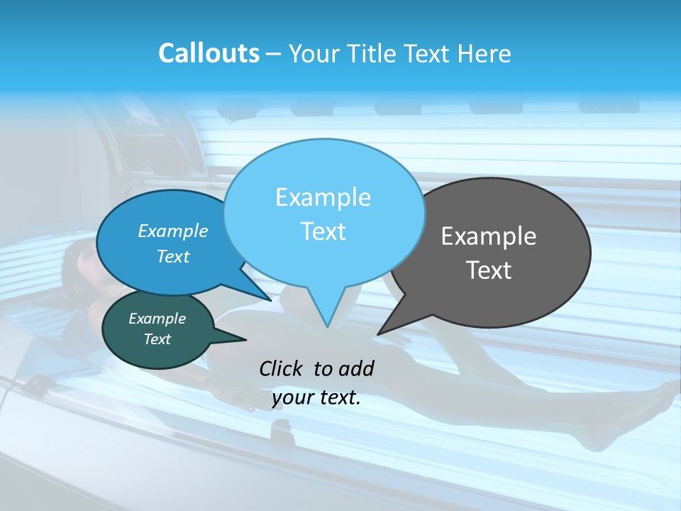 Treatment Care Black PowerPoint Template