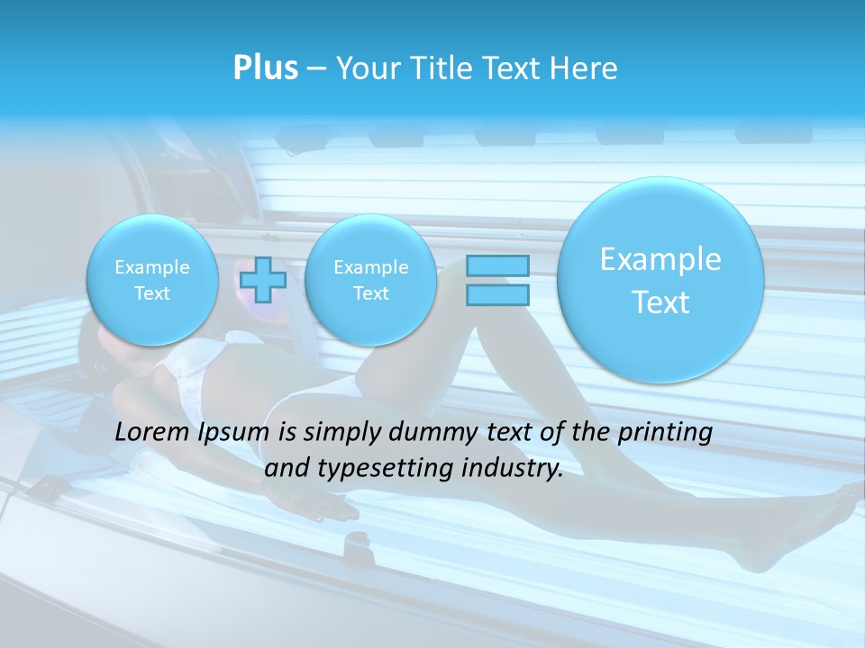 Treatment Care Black PowerPoint Template