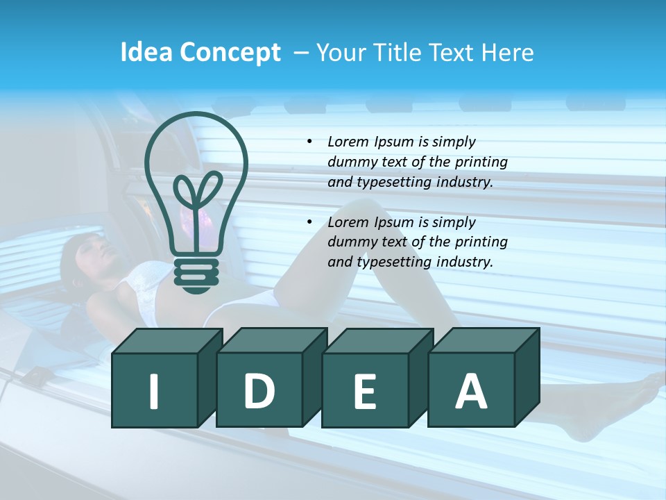 Treatment Care Black PowerPoint Template