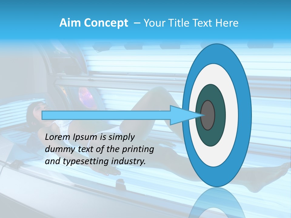 Treatment Care Black PowerPoint Template