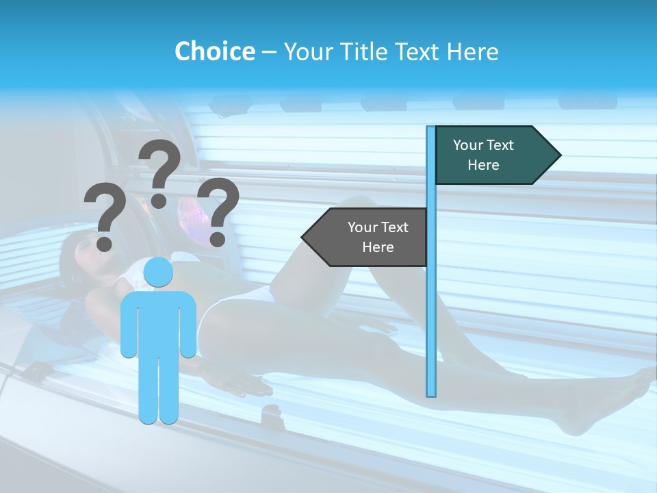 Treatment Care Black PowerPoint Template