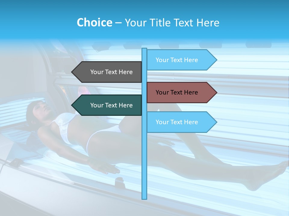 Treatment Care Black PowerPoint Template