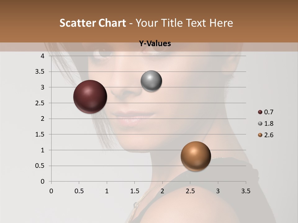 Brown Elegance Brunette PowerPoint Template