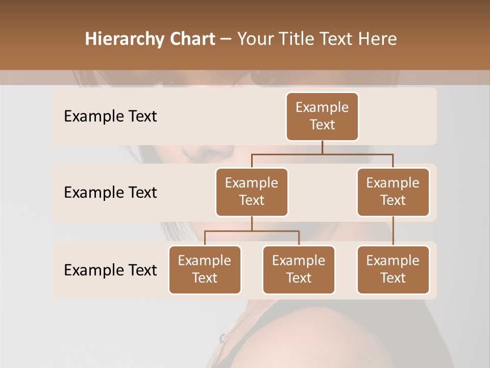 Brown Elegance Brunette PowerPoint Template