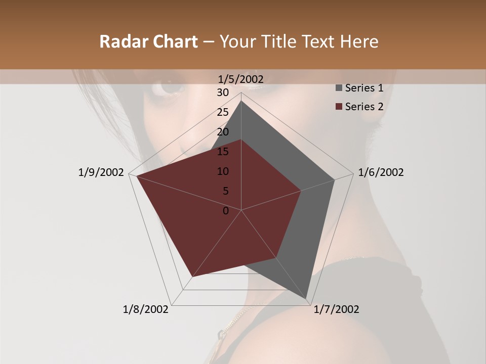 Brown Elegance Brunette PowerPoint Template