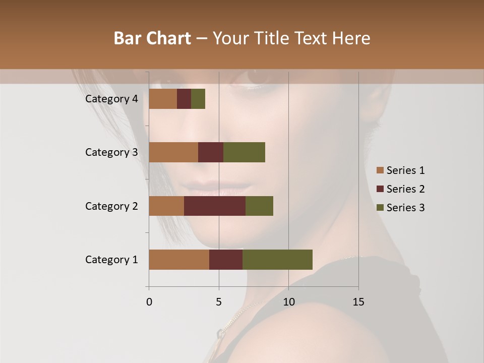 Brown Elegance Brunette PowerPoint Template