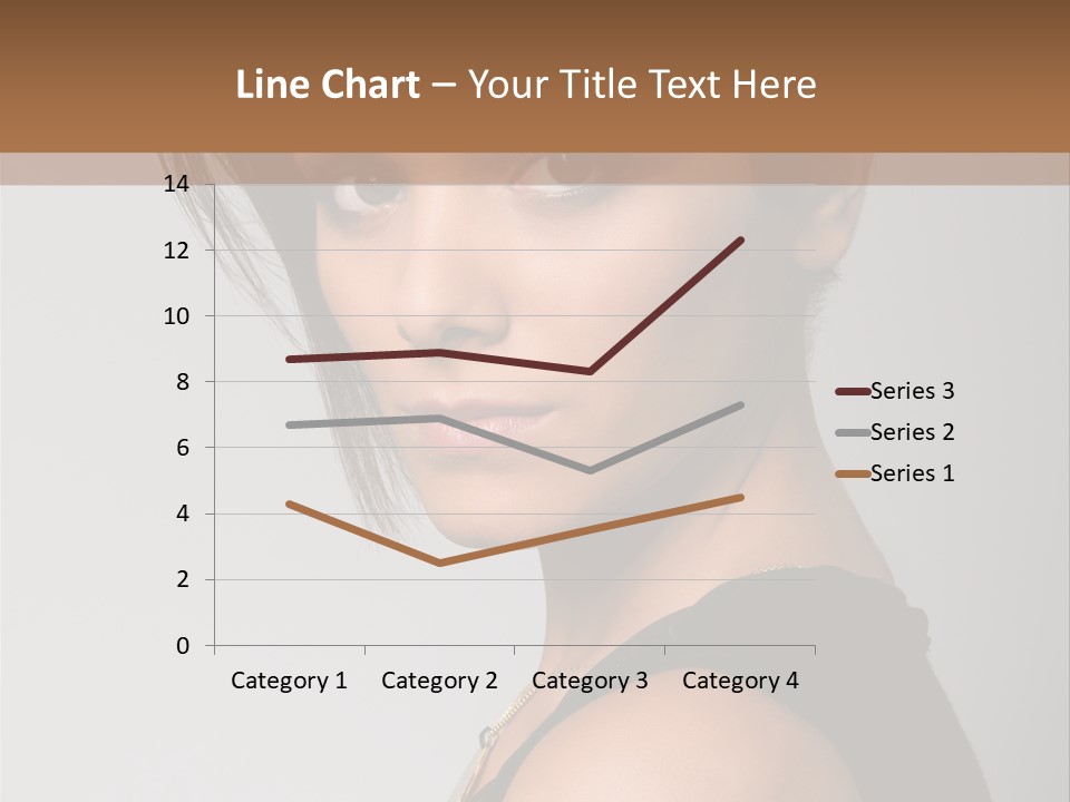 Brown Elegance Brunette PowerPoint Template