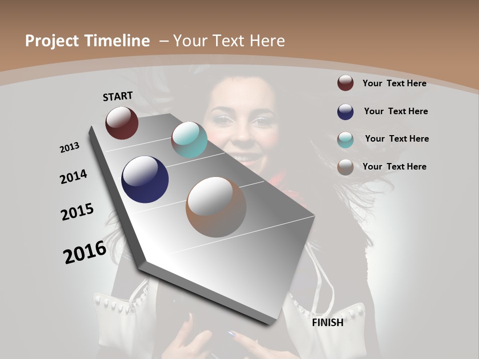 Attractive Sport Winter PowerPoint Template