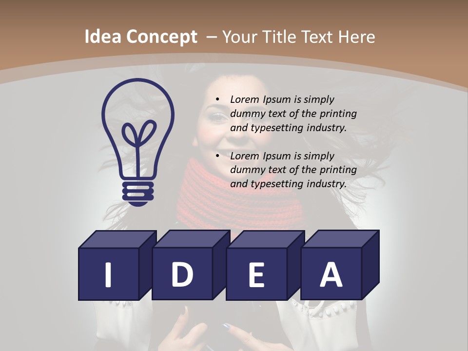 Attractive Sport Winter PowerPoint Template