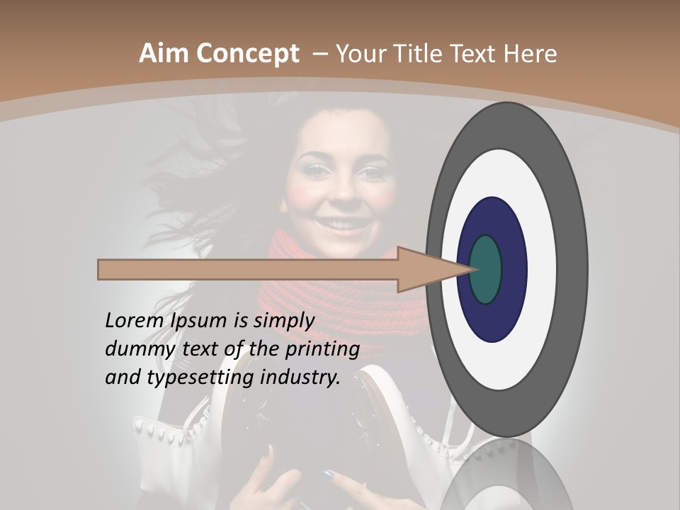 Attractive Sport Winter PowerPoint Template