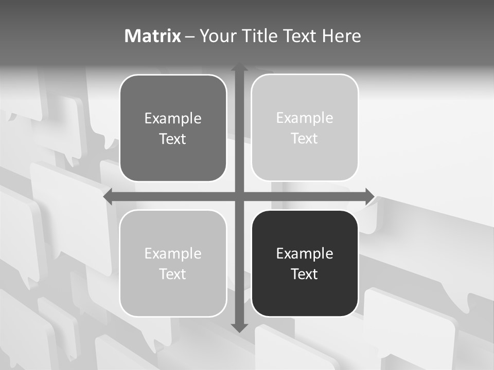 Illustration Render Message PowerPoint Template