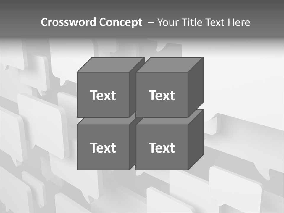 Illustration Render Message PowerPoint Template