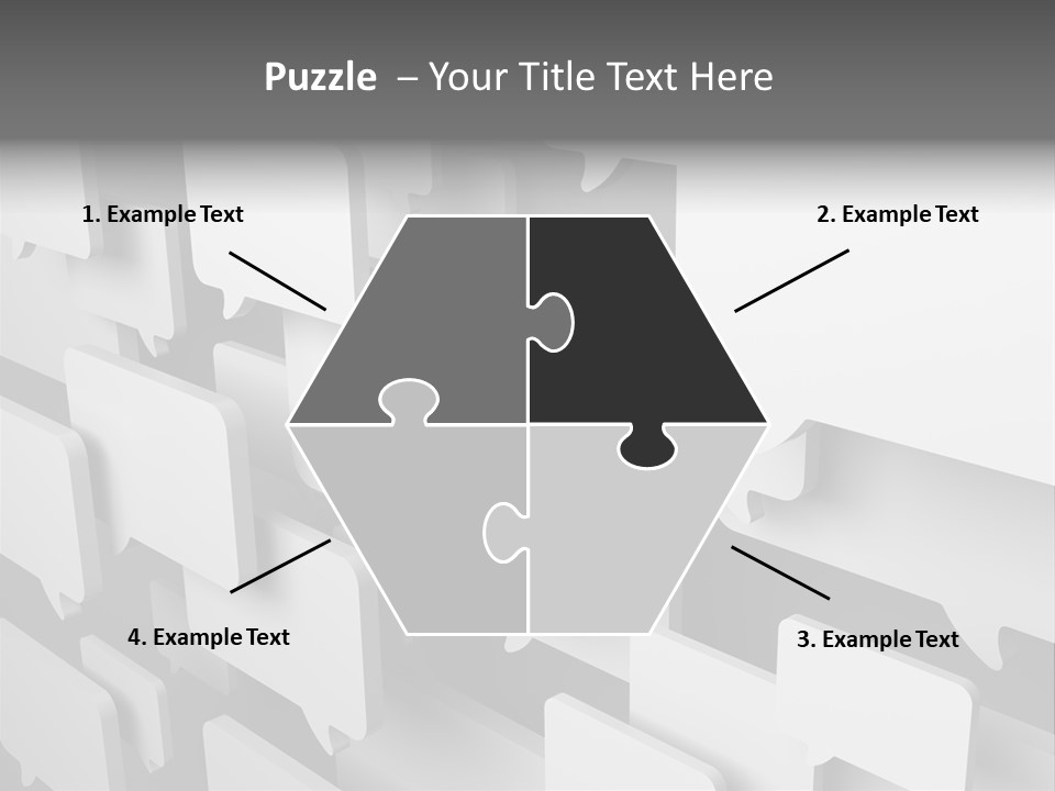 Illustration Render Message PowerPoint Template