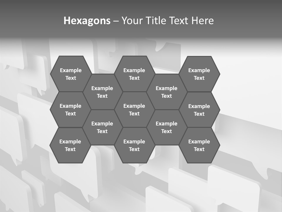 Illustration Render Message PowerPoint Template