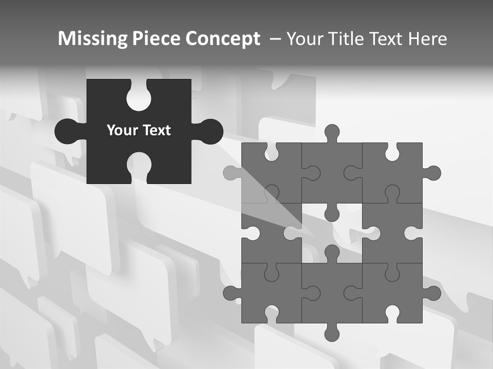 Illustration Render Message PowerPoint Template