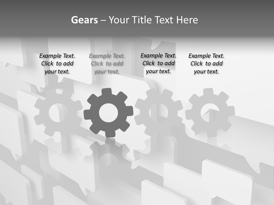 Illustration Render Message PowerPoint Template