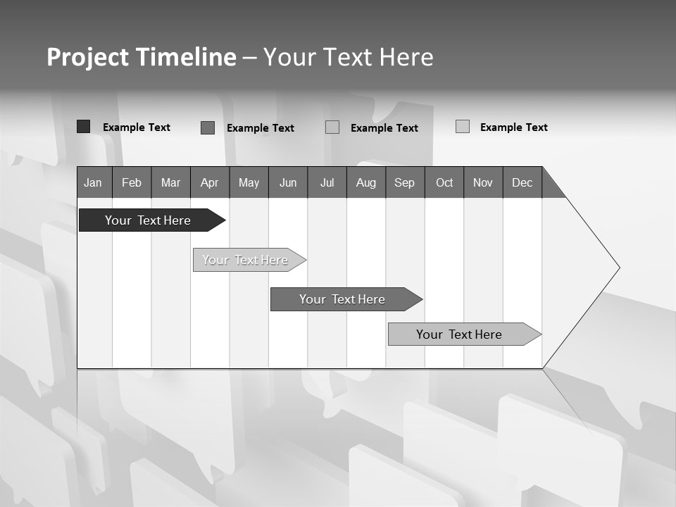 Illustration Render Message PowerPoint Template