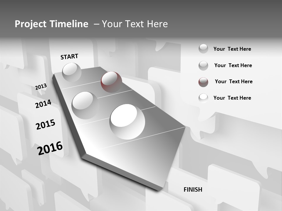 Illustration Render Message PowerPoint Template