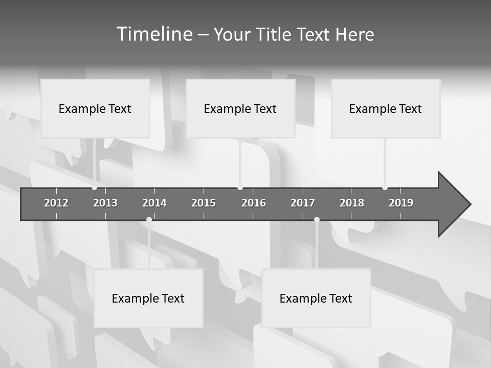Illustration Render Message PowerPoint Template