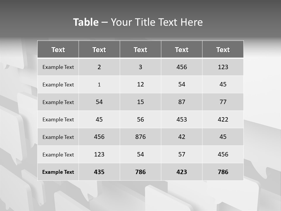 Illustration Render Message PowerPoint Template