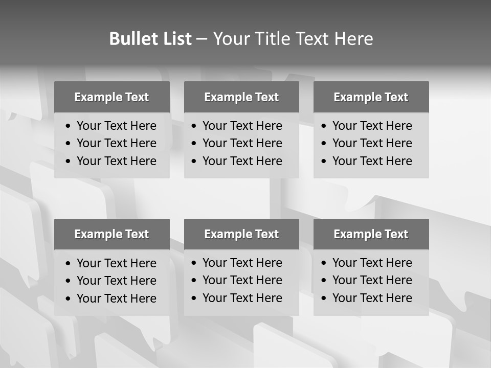Illustration Render Message PowerPoint Template