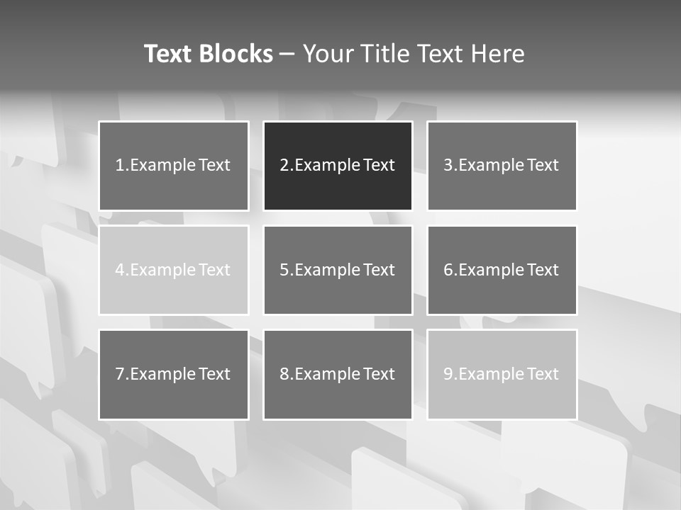 Illustration Render Message PowerPoint Template