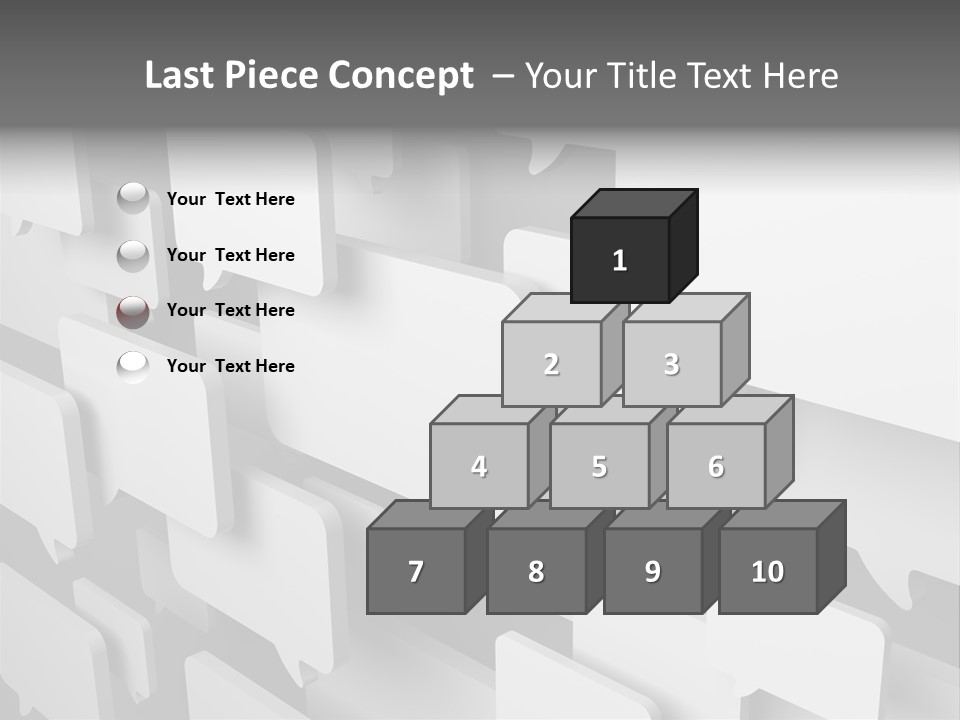 Illustration Render Message PowerPoint Template