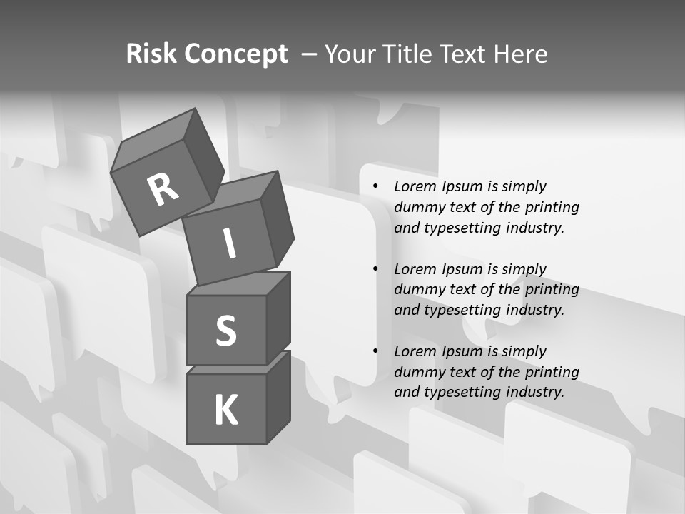 Illustration Render Message PowerPoint Template