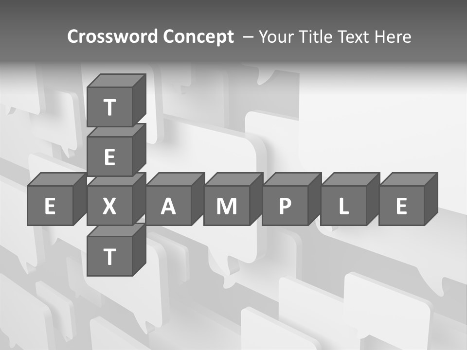 Illustration Render Message PowerPoint Template