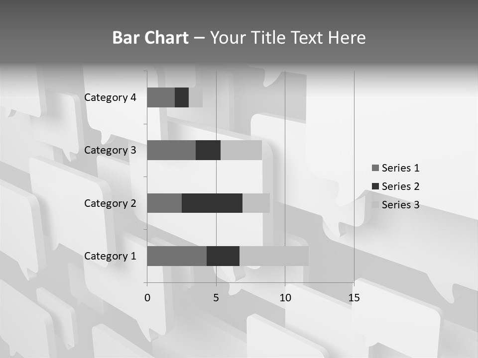 Illustration Render Message PowerPoint Template