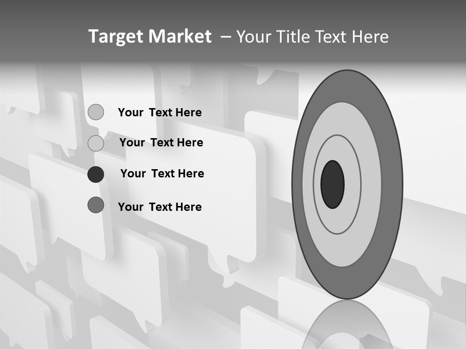 Illustration Render Message PowerPoint Template