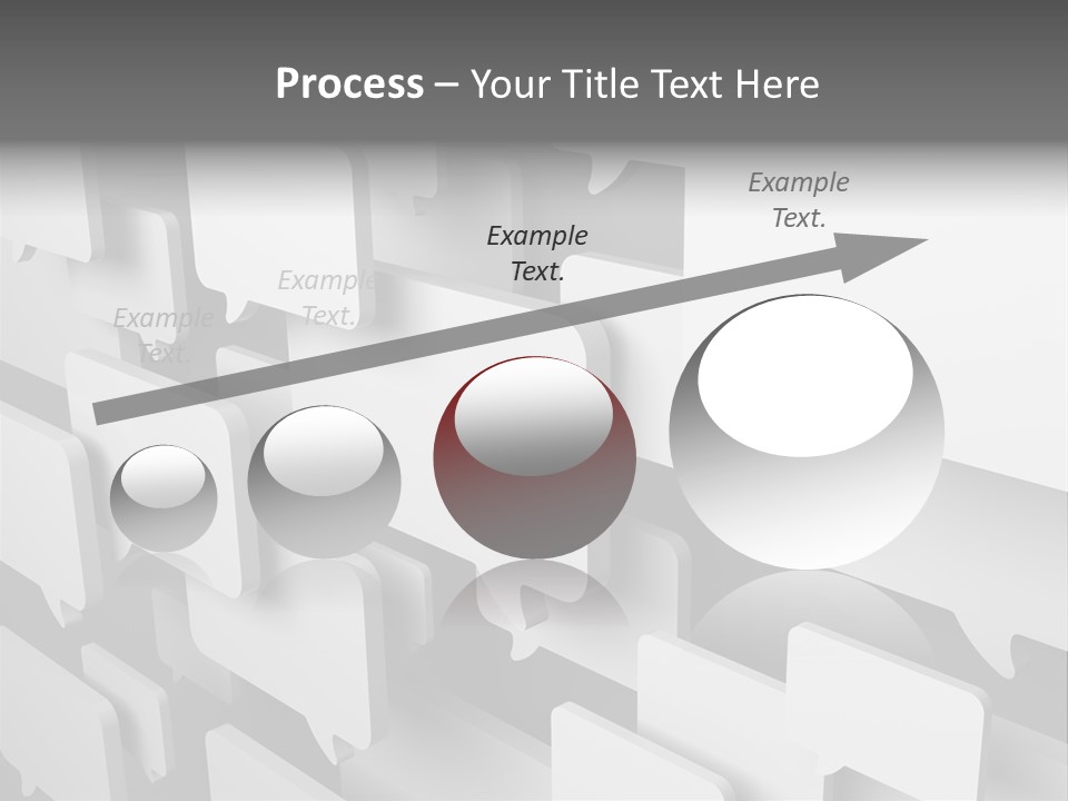 Illustration Render Message PowerPoint Template