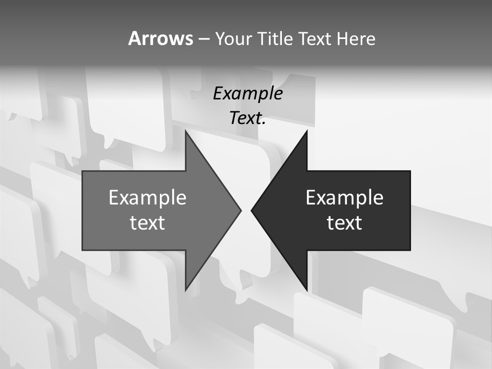 Illustration Render Message PowerPoint Template