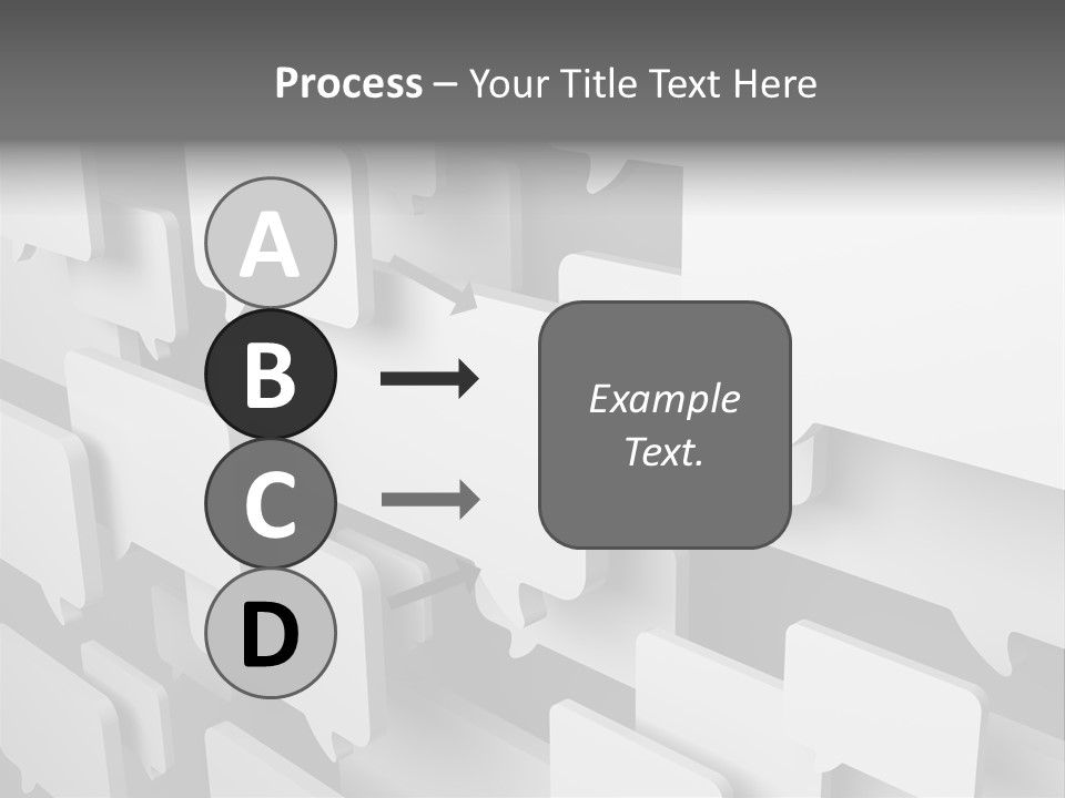 Illustration Render Message PowerPoint Template