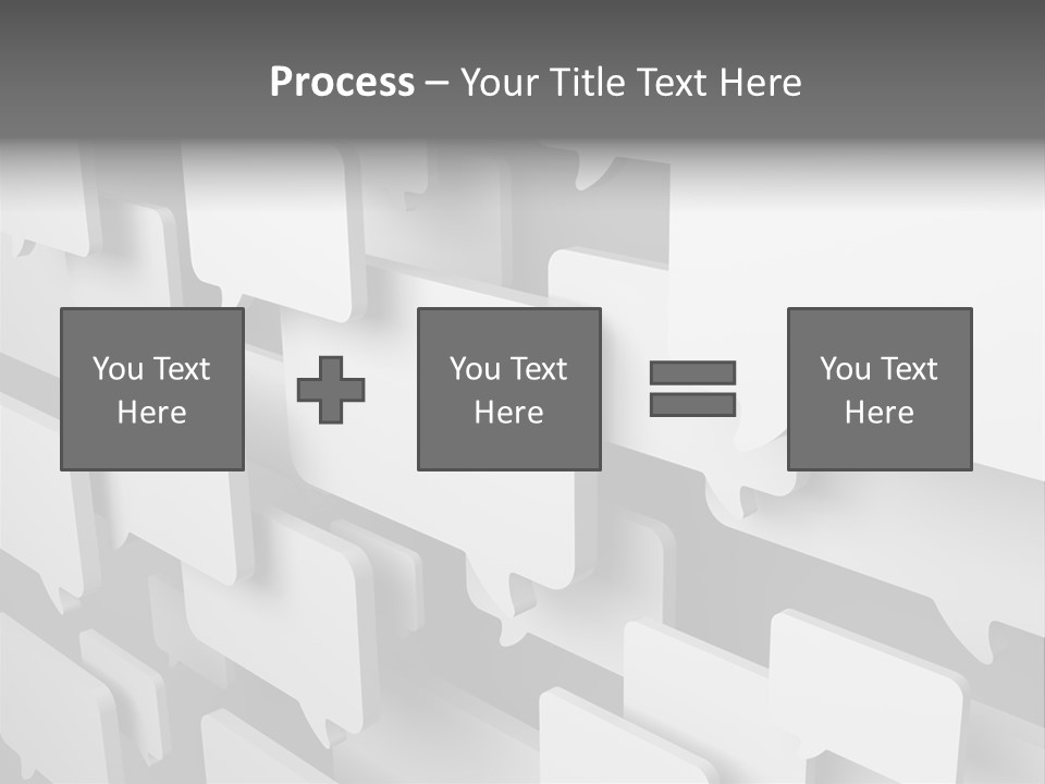 Illustration Render Message PowerPoint Template